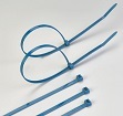 300mm x 4.8mm width blue metal detectable cable ties